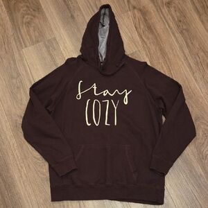 Brown Hoodie - Stay Cozy